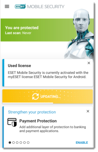 آموزش فعالسازی ESET Mobile Security
