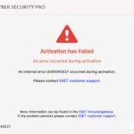اعلان “Activation failed – Overused license” را در محصول اصلی ESET Windows خود دریافت می کنید [شناسه: KB7463]