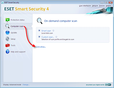 اسکن آرشیوهای تو در تو با ESET Smart Security/ESET NOD32 Antivirus (4.x)